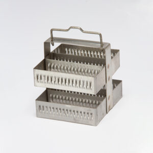 ESTANTE DE AÇO INOX PARA LÂMINAS